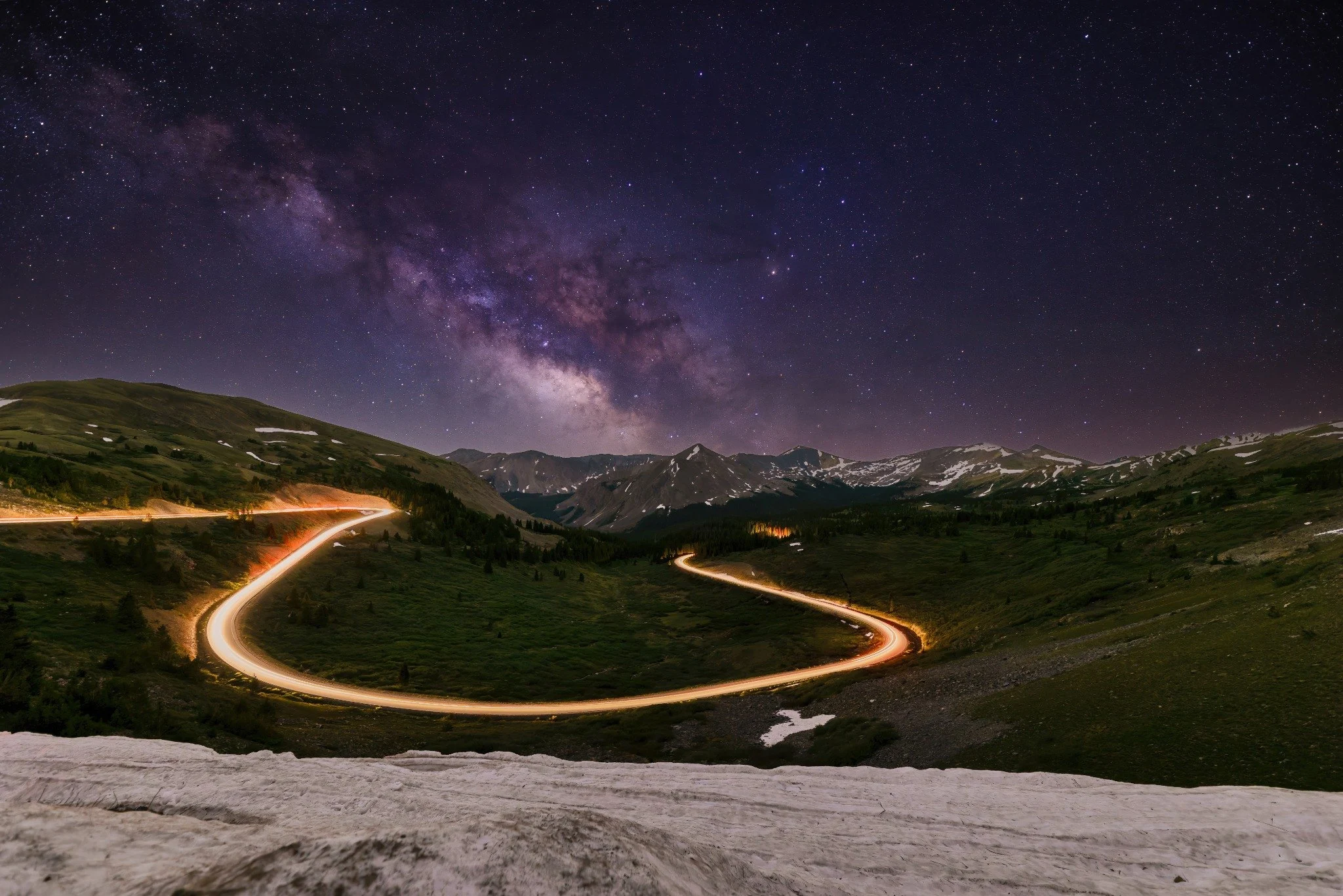 Nightscape photograph